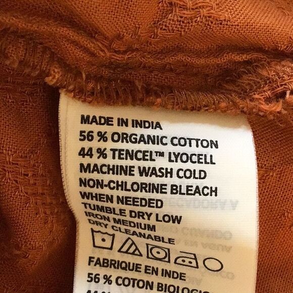 Prana Emery Run Copper Zigzag Sleeveless Tunic Blouse- New With Tags - Picture 16 of 16